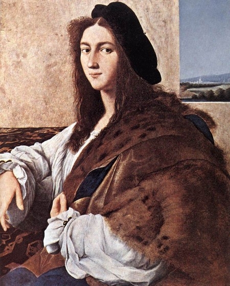 Portret młodzieńca - Rafael wł. Raffaello Santi -  data powstania: 1514 -  właściciel: Muzeum XX Czartoryskich w Krakowie